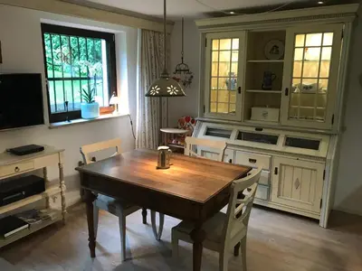 Küche/Küchenzeile in der Unterkunft Ferienwohnung am Hörnle