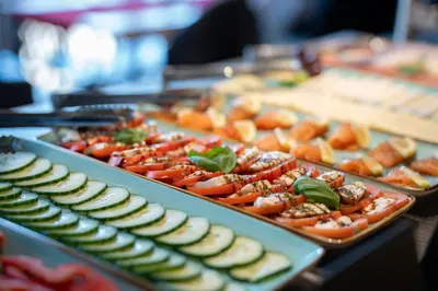 Essen im Hotel oder in der Nähe