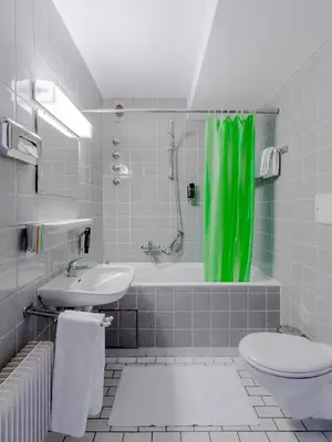 Ein Badezimmer in der Unterkunft Hotel Parsberg in Puchheim