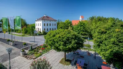 Das Gebäude in dem sich das Hotel befindet
