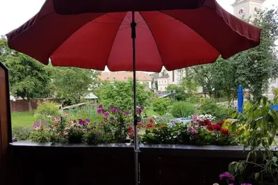 Ein Garten an der Unterkunft Apartment Bavaria