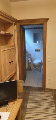 Ein Badezimmer in der Unterkunft Hotel Leeberghof