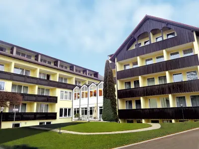 Das Gebäude in dem sich das Hotel befindet