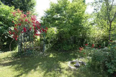 Ein Garten an der Unterkunft Villa Anton
