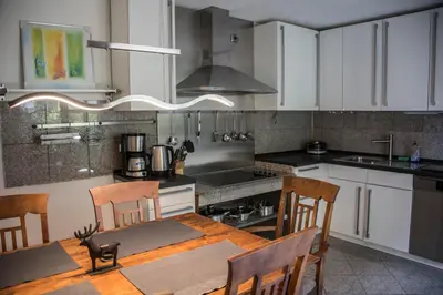 Küche/Küchenzeile in der Unterkunft Allgäu-Schwaben-Deluxe-Apartment