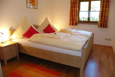 Ein Bett oder Betten in einem Zimmer der Unterkunft Streidlhof