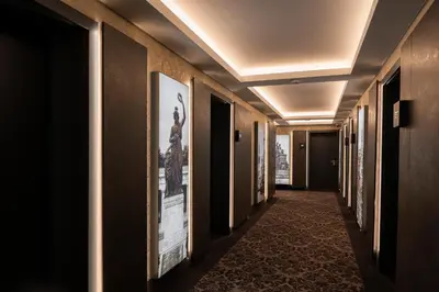TV/Unterhaltungsangebot in der Unterkunft Boutique Hotel Germania