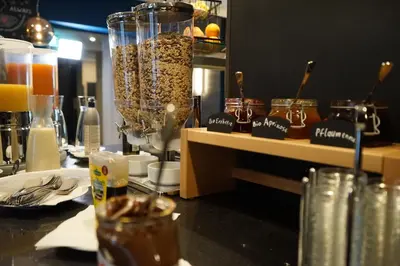Getränke in der Unterkunft Boutique Hotel Germania