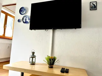 TV/Unterhaltungsangebot in der Unterkunft Ferienwohnung Spitzingsattel im Wanderparadies