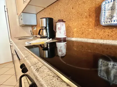 Küche/Küchenzeile in der Unterkunft Ferienwohnung Spitzingsattel im Wanderparadies