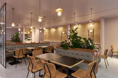Ein Restaurant oder anderes Speiselokal in der Unterkunft Hotel MIO by AMANO