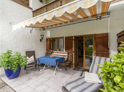 Ein Balkon oder eine Terrasse in der Unterkunft Gästehaus Gerti