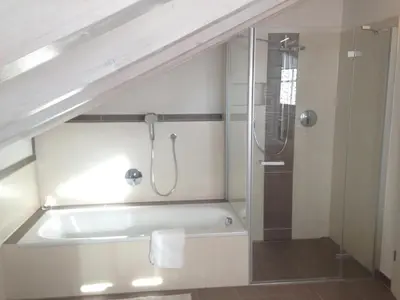 Ein Badezimmer in der Unterkunft Haus Vincent