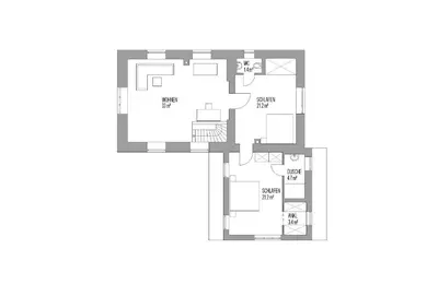 Grundriss der Unterkunft Ferienhaus Schlierachtal