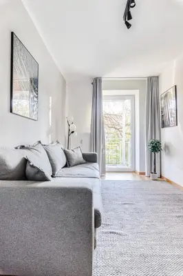 Ein Bett oder Betten in einem Zimmer der Unterkunft Limehome Augsburg Pilgerhausstraße