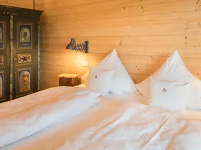 Ein Bett oder Betten in einem Zimmer der Unterkunft Beim Danner