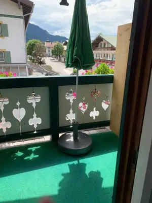 Ein Balkon oder eine Terrasse in der Unterkunft Ferienwohnung Giacomelli 3
