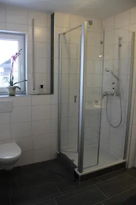 Ein Badezimmer in der Unterkunft Boardinghouse Frank
