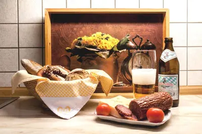 Essen in der Ferienwohnung oder in der Nähe