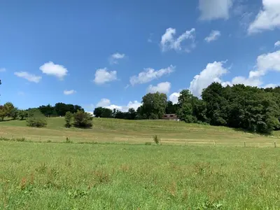 Naturlandschaft in der Nähe des Privatzimmers