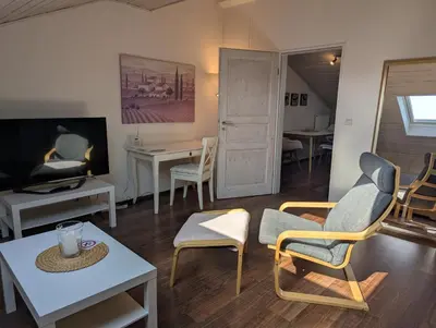 TV/Unterhaltungsangebot in der Unterkunft Modernes Apartment zum Wohlfühlen