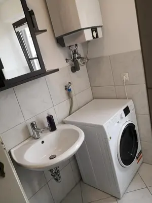 Ein Badezimmer in der Unterkunft Zentral Appartement