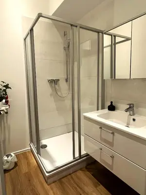 Ein Badezimmer in der Unterkunft Loft directly next to Oktoberfest and downtown