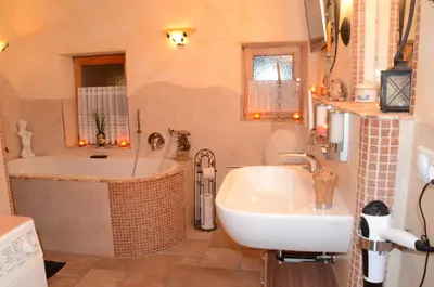Ein Badezimmer in der Unterkunft Suite Sinja Erlebnisferienwohnung