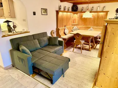 Küche/Küchenzeile in der Unterkunft Suite Sinja Erlebnisferienwohnung