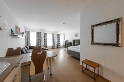 TV/Unterhaltungsangebot in der Unterkunft Hotel Freischütz Apartments