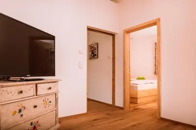 TV/Unterhaltungsangebot in der Unterkunft Ferienwohnung Glaserhäusl am Roßgarten