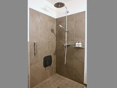 Ein Badezimmer in der Unterkunft Ferienwohnungen Mittermayer