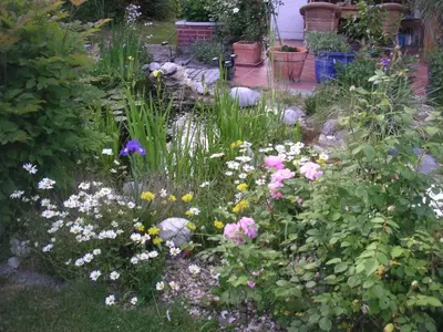 Ein Garten an der Unterkunft My sweet home Aptm 80 qm