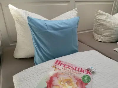 Ein Bett oder Betten in einem Zimmer der Unterkunft Appartements Apfelblüte