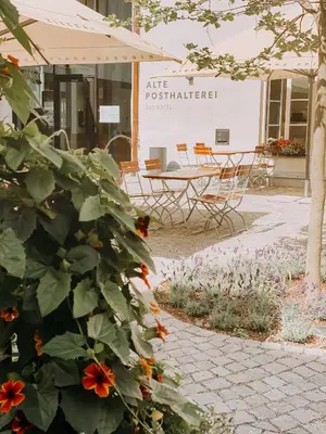 Ein Garten an der Unterkunft Hotel & Restaurant Posthalterei