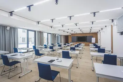 Der Geschäftsbereich oder Konferenzraum in der Unterkunft Hotel & Restaurant Posthalterei