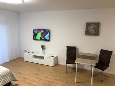 TV/Unterhaltungsangebot in der Unterkunft Apartment Augsburg Mitte