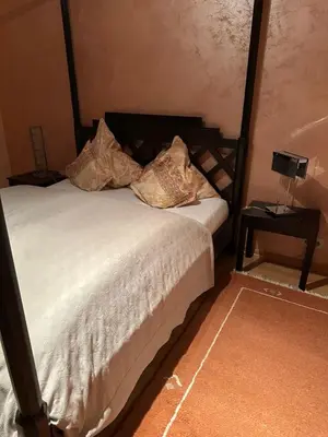 Ein Bett oder Betten in einem Zimmer der Unterkunft Gästeresidenz - Hotel - Ruthellen's Home