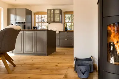 Küche/Küchenzeile in der Unterkunft Chalet Sonnenbichl