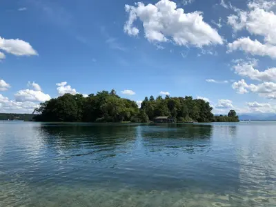 Naturlandschaft in der Nähe des Ferienhauses