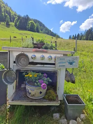 Grundriss der Unterkunft Ammergauer Vier Jahreszeiten
