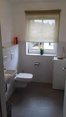 Ein Badezimmer in der Unterkunft Ammergauer Vier Jahreszeiten