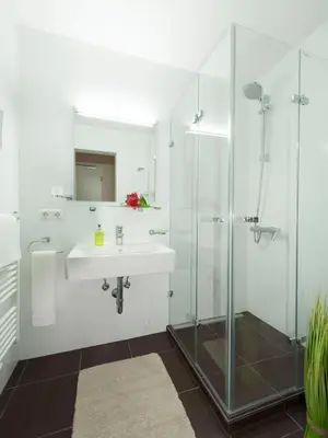 Ein Badezimmer in der Unterkunft BATU Apart Hotel