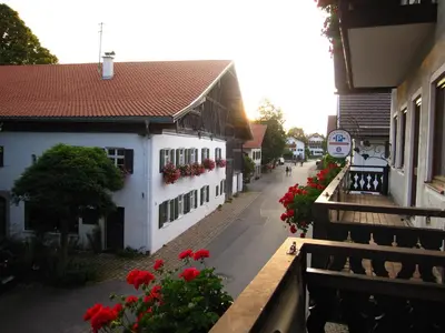 Die Umgebung um die Pension