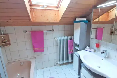 Ein Badezimmer in der Unterkunft Ferienwohnung Schäffer