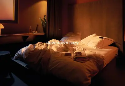 Ein Bett oder Betten in einem Zimmer der Unterkunft ANAGRAM - Haus im Tal
