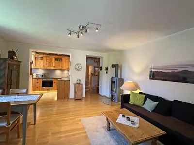 Küche/Küchenzeile in der Unterkunft Ferienwohnung Johannsen Haus Elisabeth