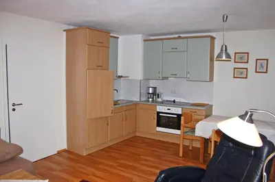 Küche/Küchenzeile in der Unterkunft Ferienwohnung Neelsen