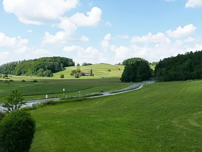Naturlandschaft in der Nähe der Ferienwohnung