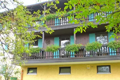 Ein Balkon oder eine Terrasse in der Unterkunft Ferienwohnung Samerhof Langenscheidt